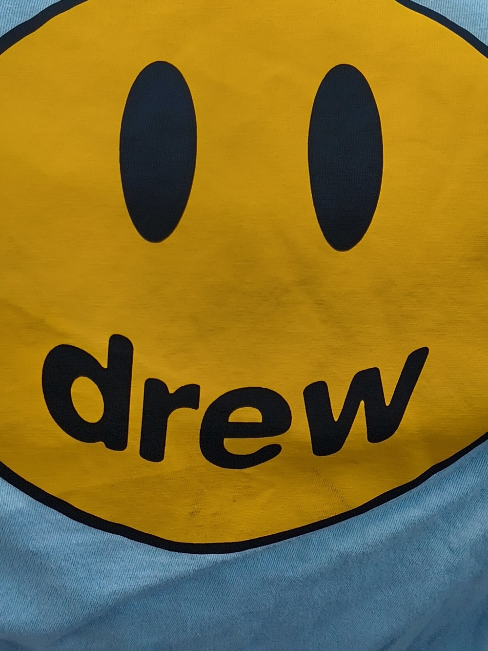 Drew House Mens Yellow Smiley Tee